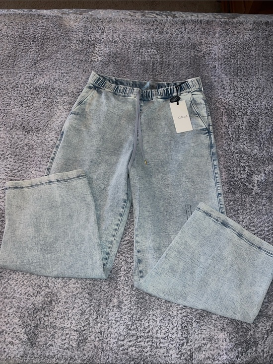CALIA Denim - CALIA HIGH-RISE WIDE LEG JEANS